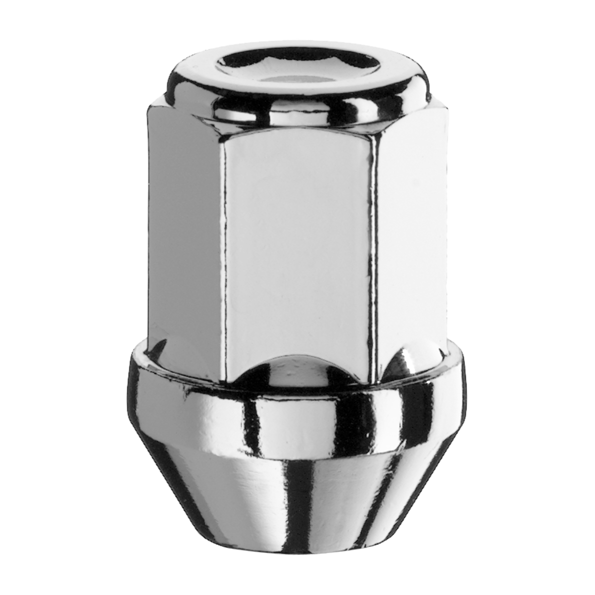 Vite / bullone ruote NERO CH 17 M12x1,5 l.f. 43 mm conico cod. C17A43-ZNNI Vite / bullone ruote NERO CH 17 M12x1,5 l.f. 43 mm conico cod. C17A43-ZNNI