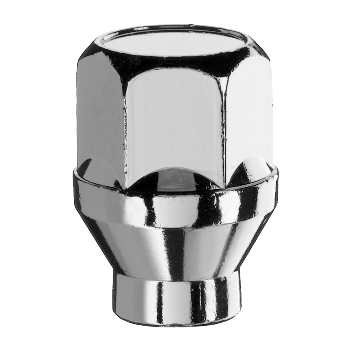 Dado ruota aperto passo M12X1,75 ch 17 sede conica 60° h 23 mm cod. D99 Dado ruota aperto passo M12X1,75 ch 17 sede conica 60° h 23 mm cod. D99