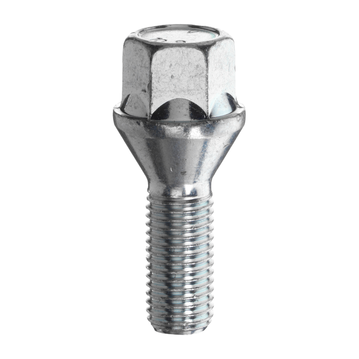 Dado per fissaggio ruote ramato M12x1,25 conico chiave 17 cod. B0010-013 Dado per fissaggio ruote ramato M12x1,25 conico chiave 17 cod. B0010-013