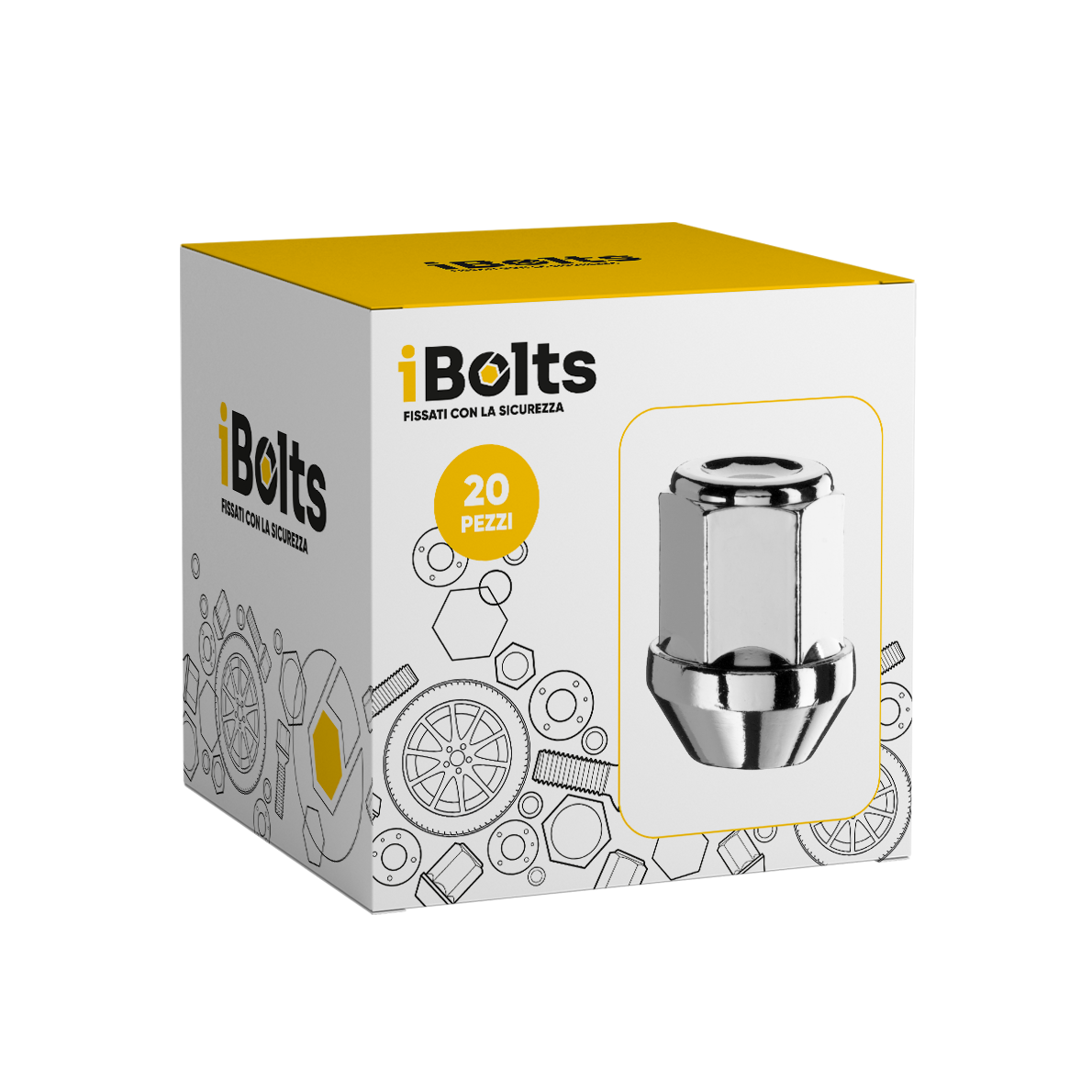 BOX 20PZ DADO D30 PER RUOTE IN LEGA BOX 20PZ DADO D30 PER RUOTE IN LEGA