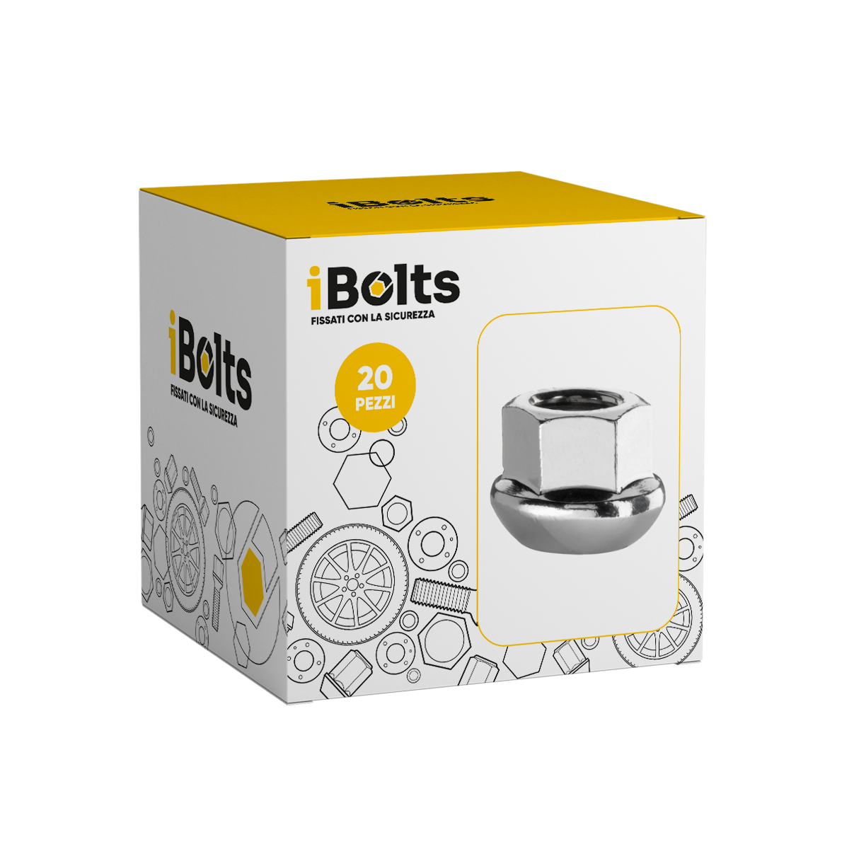 BOX 20PZ COPRIDADO JCDL55N32045L PER DADI CHIAVE 32 BOX 20PZ COPRIDADO JCDL55N32045L PER DADI CHIAVE 32