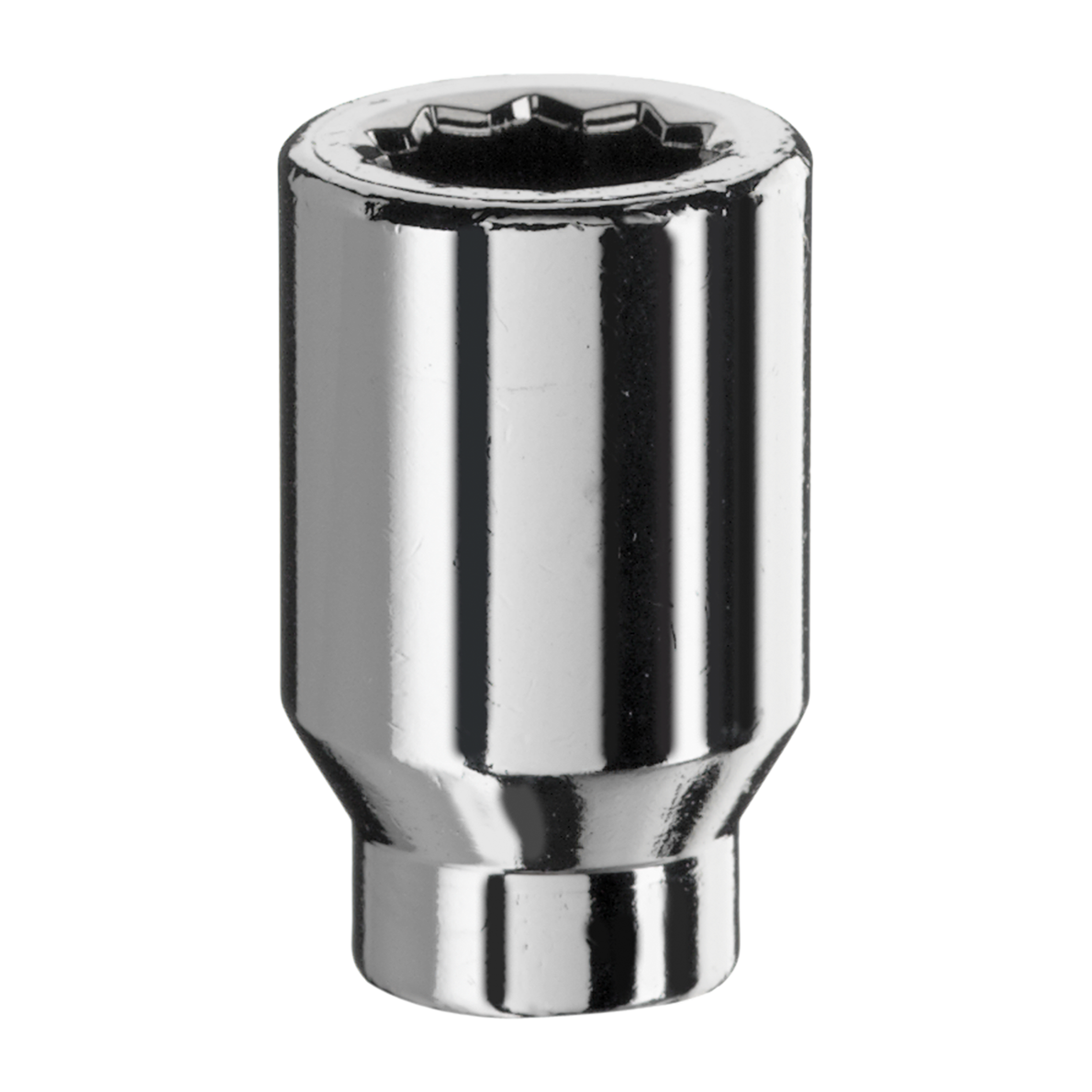 Dado ruota aperto passo M14X1,25 ch 19 sede conica 60° h 25 mm nero cod. D17X125-ZNNI Dado ruota aperto passo M14X1,25 ch 19 sede conica 60° h 25 mm nero cod. D17X125-ZNNI